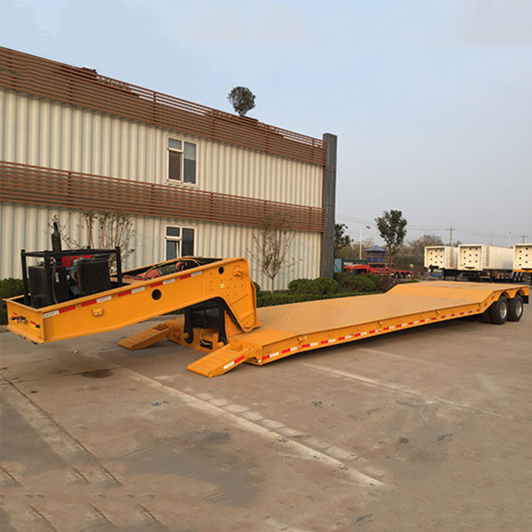 2 Line 4 Axles Lowbed Trailer