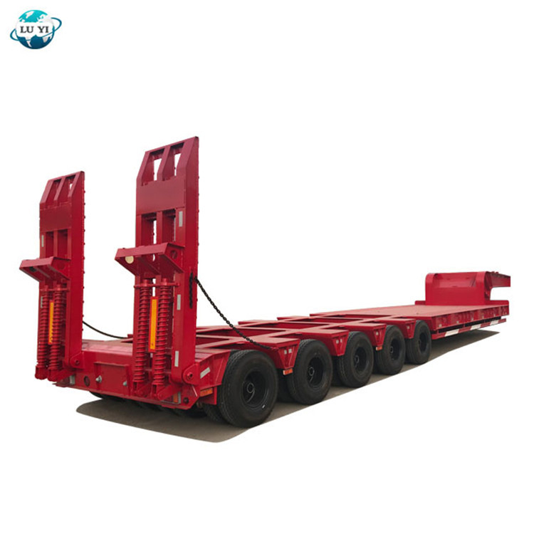 5 Lines 10 Axles Low Loader Semi-Trailer