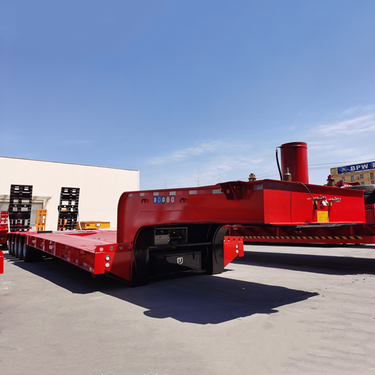 Lowbed/Low Bed Semi Trailer