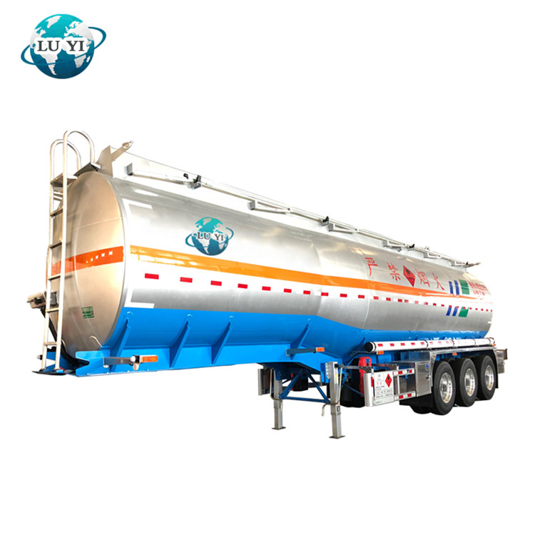 Tri-Axle Stainless Steel Tanker Semi Tra